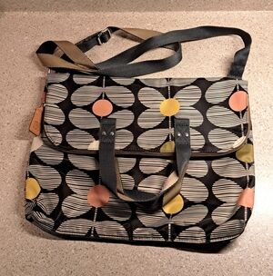 Orla Kiely Rare Vintage Daisy Stem Crossbody Bag